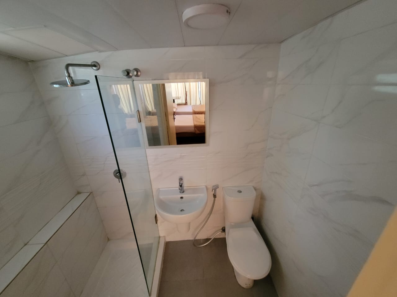 Double Room with veranda — private bathroom